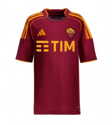 AS Roma Hjemmebanetrøje Dame 2025-26 Kortærmet